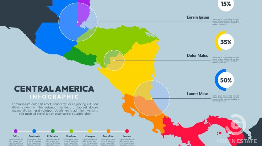 geografische Lage von Costa Rica
