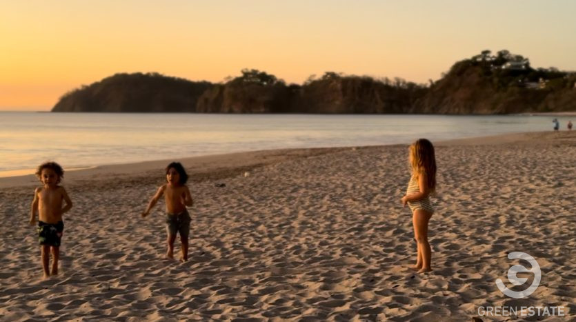 Playa Grande Guanacaste ist eine Familiengegend in Costa Rica